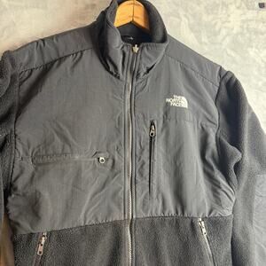 The North Face Denali Jacket Mens M Black Fleece Full Zip Polartec
